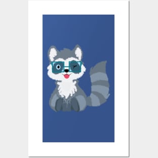 Raccoon 4 Posters and Art